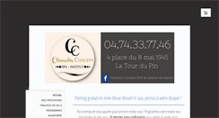 Desktop Screenshot of clematisconcept.com
